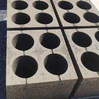 Concrete hollow blocks produced by block making machine 01